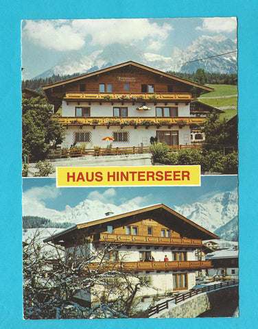 AK Maria Alm 67. Frühstückspension Hinterseer.