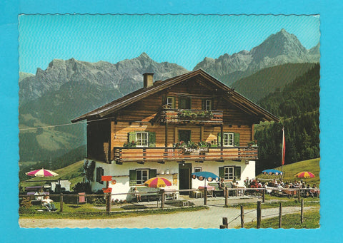 AK Maria Alm. Alpengasthaus Jufen. Bes. A. u. M. Herzog.
