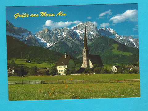 AK Grüße aus Maria Alm.