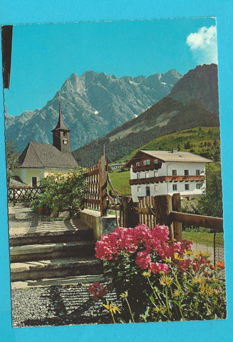 AK Motiv aus der Sommerfrische Hinterthal bei Alm.