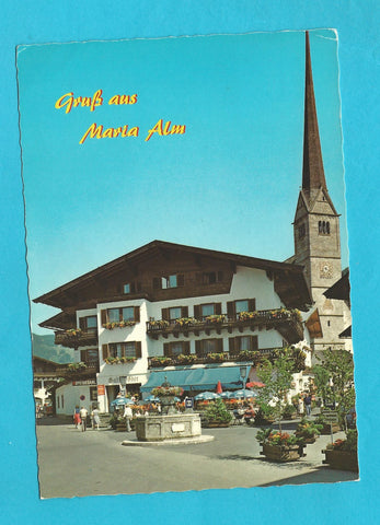 AK Gruß aus Maria Alm.