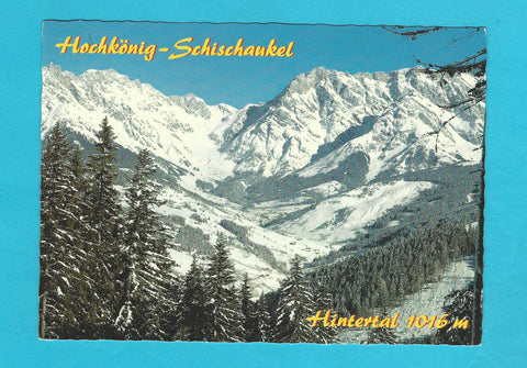 AK Hochkönig - Schischaukel. Hinterthal.