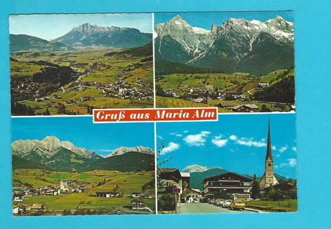 AK Gruß aus Maria Alm.