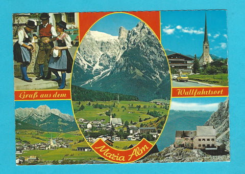 AK Gruß aus dem Wallfahrtsort Maria Alm.