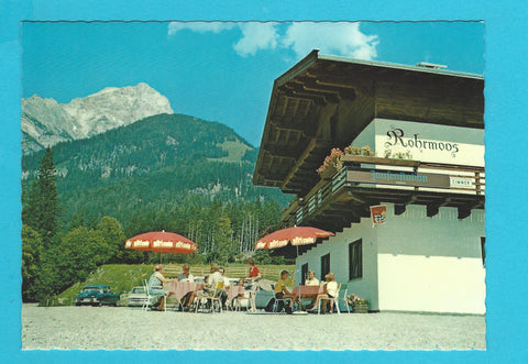 AK Maria Alm. Jausenstation Rohrmoos. Bes. Fam. Schwaiger.