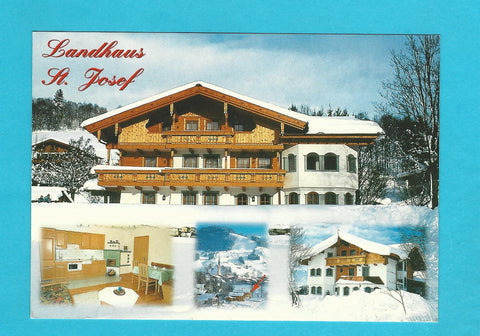AK Maria Alm, Dorf 188. Appartement - Pension landhaus St. Josef. Fam. Gertrude Schwaiger.