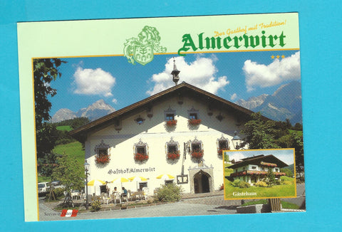 AK Maria Alm. Dorf 23. Gasthof Almerwirt. Markus Ehrensperger.