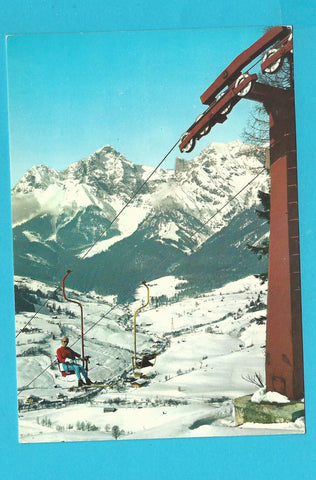 AK Maria Alm. Sessellift gegen Breithorn.
