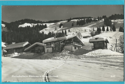 AK Hochschulheim Hintermoos Haus Oberbach.