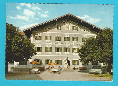 AK Mittersill. Gasthof Oberbräu. A. Feuersinger.