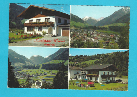 AK Mittersill 284. Landhaus Wieser. Frühstückspension Fam. Toni Wieser.
