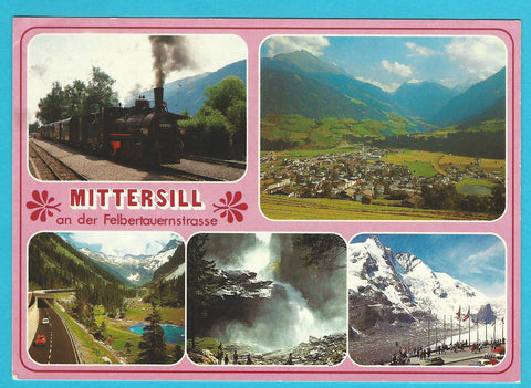 AK Mittersill an der Felbertauernstrasse.