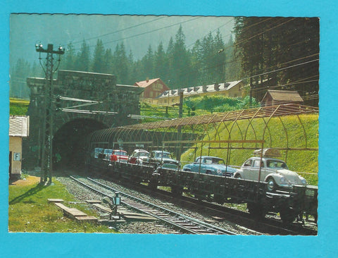 AK Böckstein - Autoverladung Tauern-Tunnel zwischen Salzburg und Kärnten.