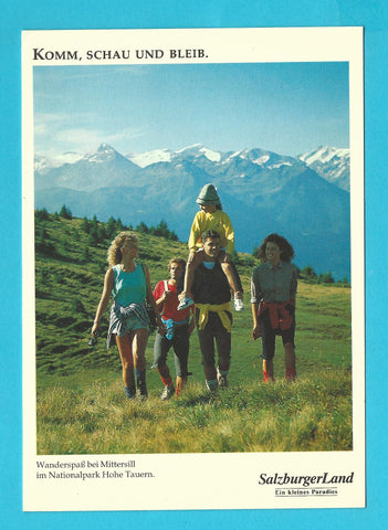AK Wanderspaß bei Mittersill im Nationalpark Hohe Tauern.