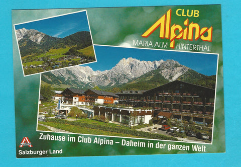 AK Maria Alm. Hinterthal 172. Club Alpina.