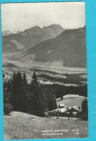 AK Berghotel Breitmoos mit Grossglockner.