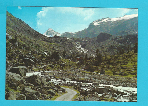 AK Motiv am Weg zum Groß-Venediger. Blick gegen den Gr. Geiger. Obersulzbachtal.