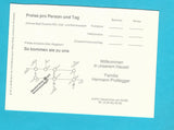Karte Neukirchen am Großvenediger. Familie Hermann Proßegger.