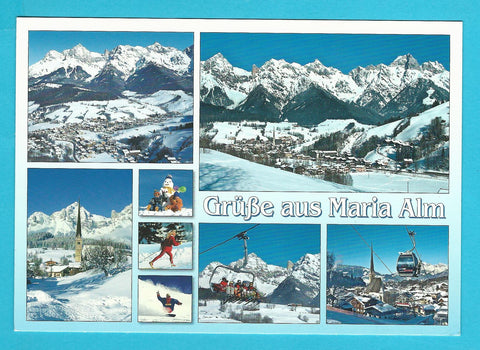 AK Grüße aus Maria Alm.