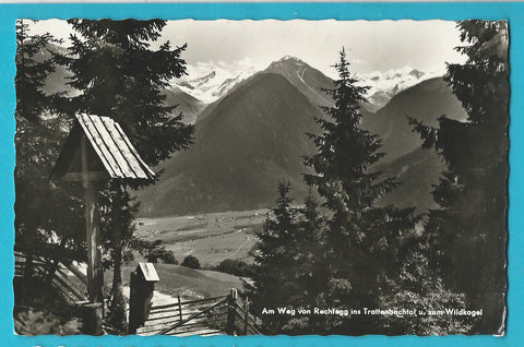 AK Am Weg von Rechtegg ins Trattenbachtal. u. zum Wildkogel.