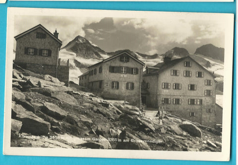AK Kürsingerhütte mit grossen Gaiger am Grossvenediger. (1931)
