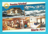 AK Maria Alm 187. Pension Erlenhof Heidemarie Lohninger.