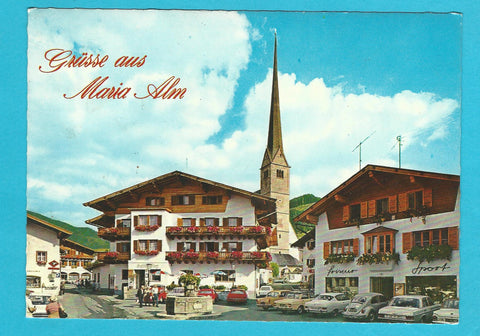 AK Grüsse aus Maria Alm.