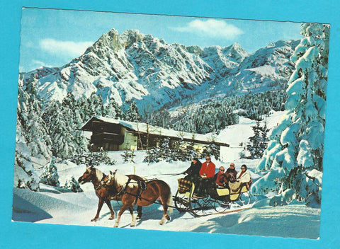 AK Wintermotiv aus Hinterthal. Bungalow des Herrn Bundespräsidenten Walter Scheel.