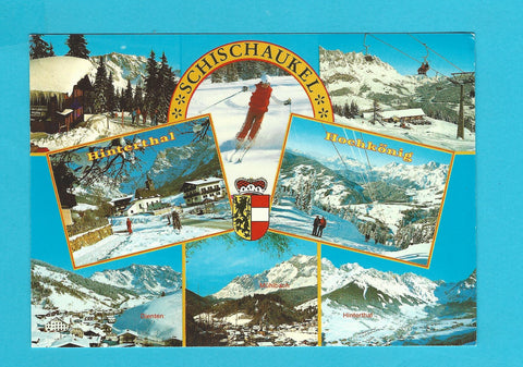 AK Schischaukel Hinterthal Hochkönig.