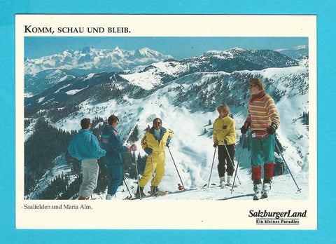 AK Saalfelden und Maria Alm.