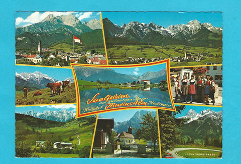 AK Saalfelden am Steinernen Meer. Hintertal Maria Alm Hintermoos.