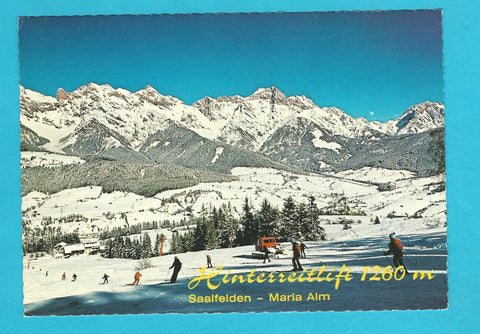 AK Hinterreitlift Saalfelden - Maria Alm.