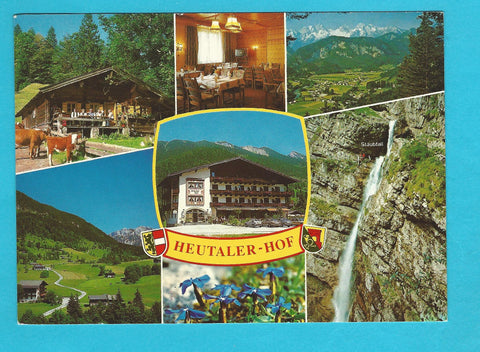 AK Unken-Heutal. Gasthof-Pension Heutaler-Hof. Familie Vitzthum.