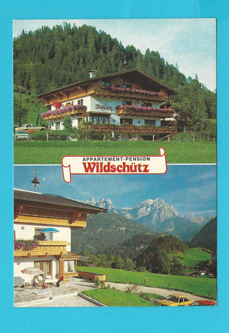 AK Unken 101. Appartement-Pension Wildschütz. Fam. M. Friedl.