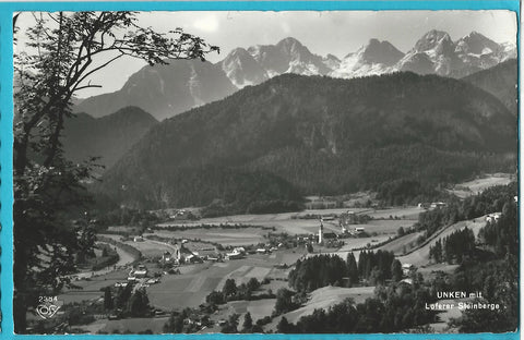 AK Unken mit Loferer Steinberge.