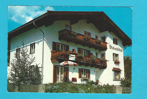 AK Uttendorf. Pension Stubachblick. Besitzer F. u. A. Lassacher.