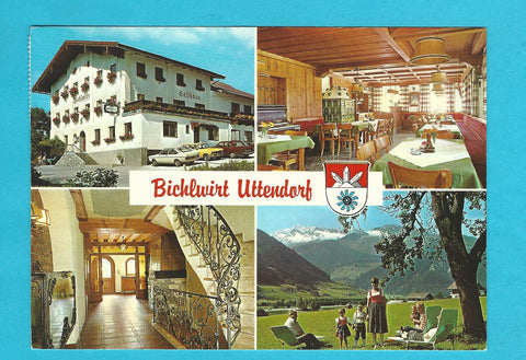 AK Uttendorf. Gasthaus Zum Bichlwirt Bes. H. u. F. Maier.