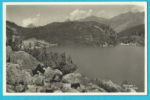 AK Grünsee - Stubachtal. (1932)