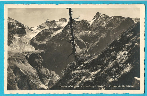 AK Dorfer-Öd g. d. Kitzkarkogel u. Kitzkarköpfle.