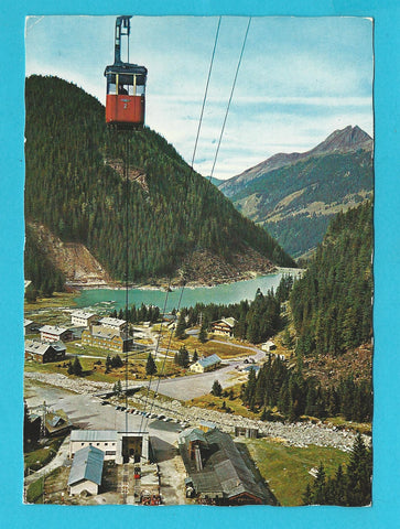 AK Enzingerboden im Stubachtal mit Seilbahn zum Weiß-See.