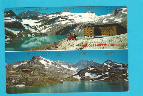 AK Alpin Zentrum Hohe Tauern Rudolfshütte am Weißsee.