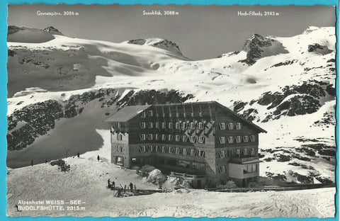 AK Alpenhotel Weiss-See-Rudolfshütte.