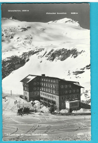 AK Alpenhotel Weißsee-Rudolfshütte.