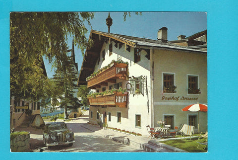 AK Wald im Oberpinzgau. Hotel-Gasthof Strasser.