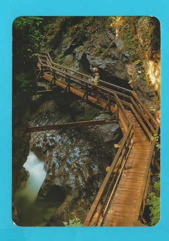 AK Weißbach bei Lofer. Seisenberg-Klamm.