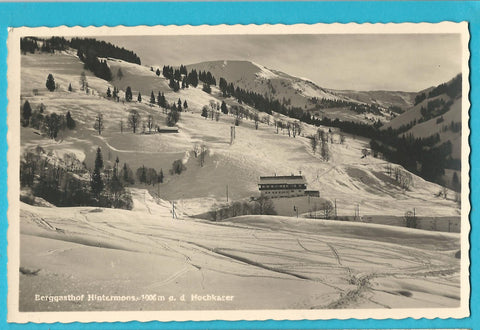 AK Berggasthof Hintermoos. (1939)