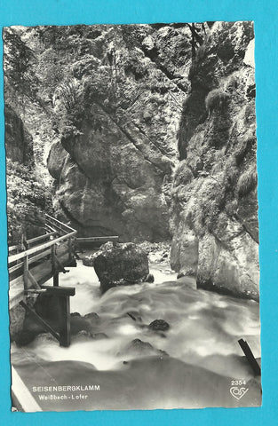 AK Seisenbergklamm bei Weissbach-Lofer.
