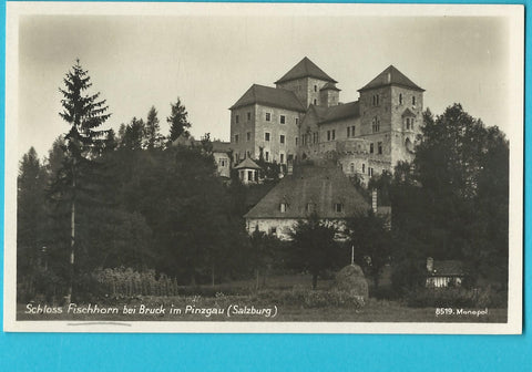 AK Schloß Fischhorn bei Bruck im Pinzgau.