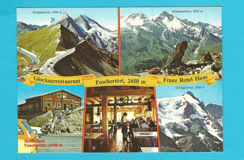 AK Glocknerrestaurant Fuschertörl Franz Rehrl Haus.