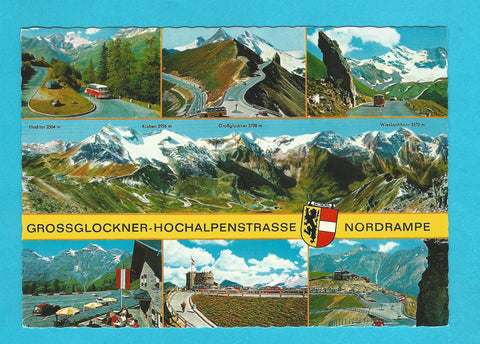 AK Grossglockner Hochalpenstrasse. Nordrampe.
